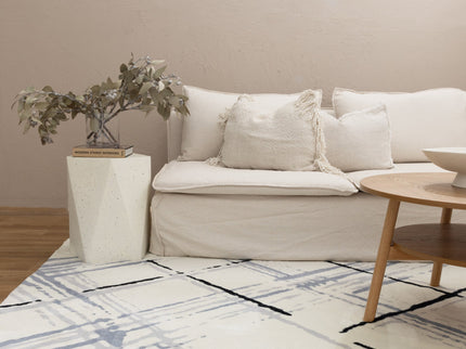 Cloud Geo Cream Blue