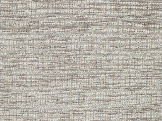 Copacabana Geometric Beige Wool Rug