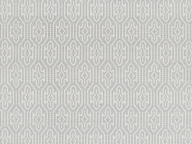 Copacabana Geometric Light Grey Wool Rug