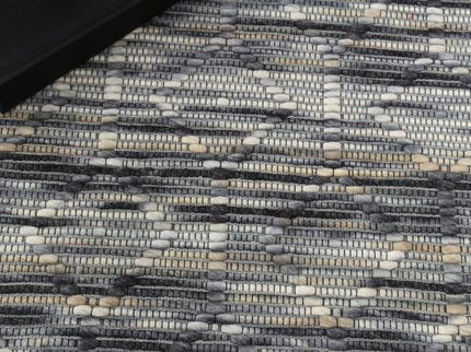 Copacabana Lattice Stone Wool Rug