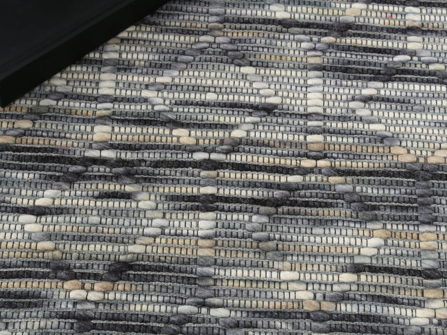 Copacabana Lattice Stone Wool Rug