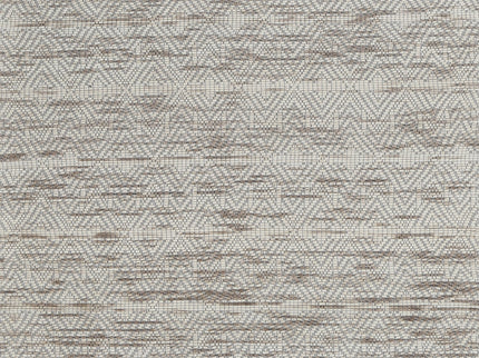 Copacabana Chevron Beige Wool Rug