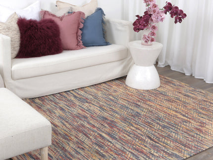 Copacabana Chevron Multi Wool Rug