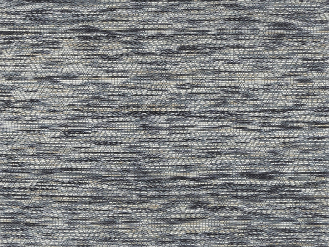Copacabana Chevron Stone Wool Rug