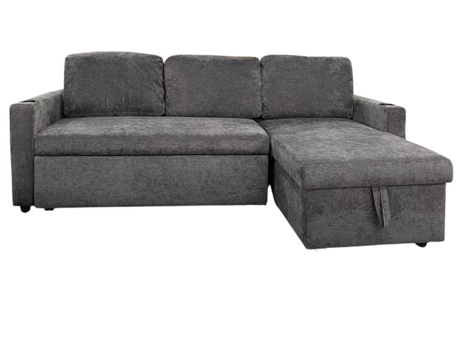 Sylva Sofa Bed - Grey Linen
