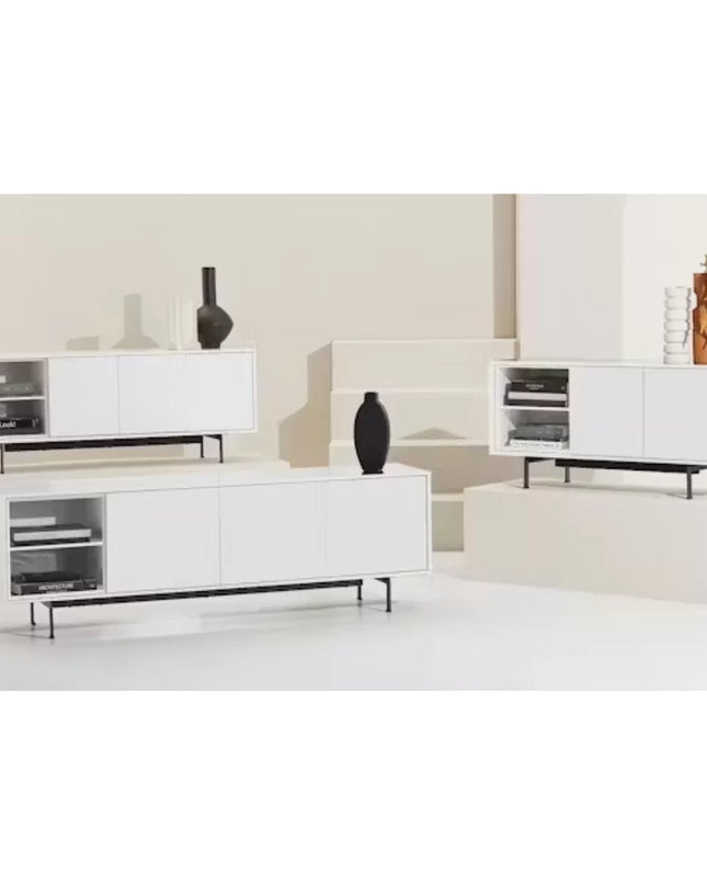 Milan TV Unit 1.2m - White