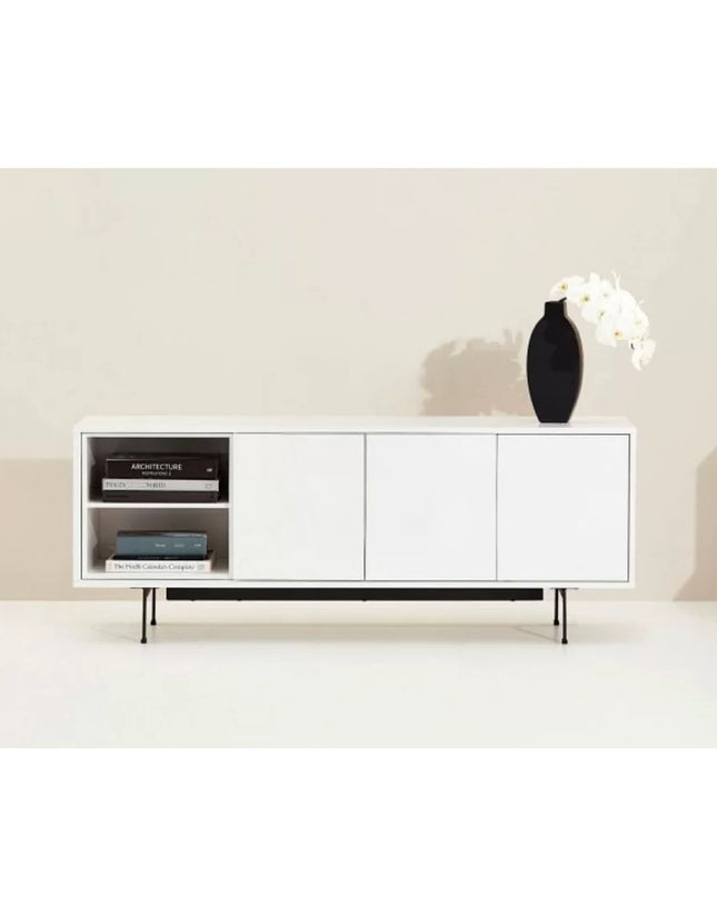 Milan TV Unit 1.5m - White