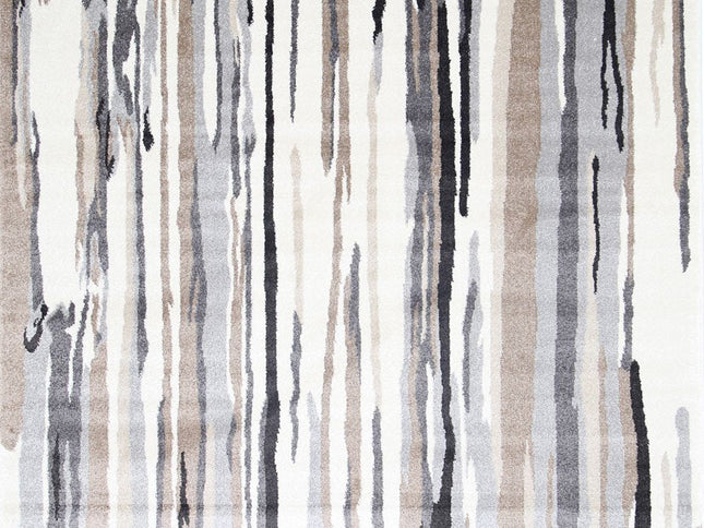 Matisse Ismerie Grey & Beige Abstract Rug
