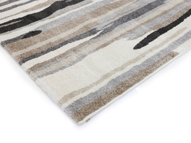 Matisse Ismerie Grey & Beige Abstract Rug