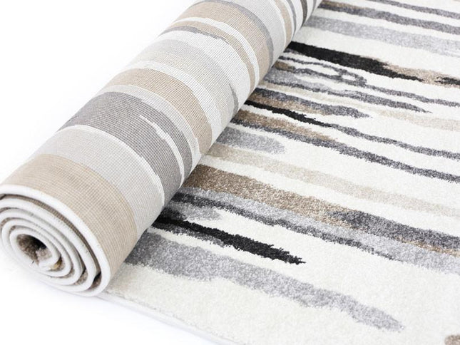 Matisse Ismerie Grey & Beige Abstract Rug