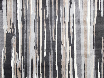 Matisse Ismerie Black & Beige Abstract Rug