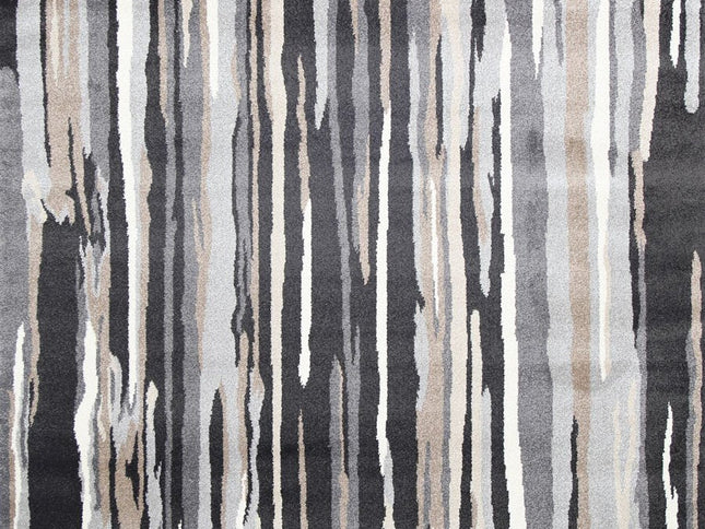 Matisse Ismerie Black & Beige Abstract Rug