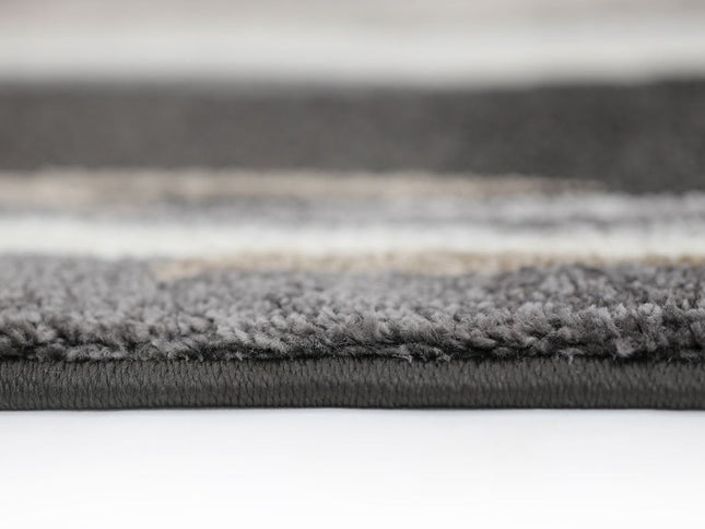 Matisse Ismerie Black & Beige Abstract Rug