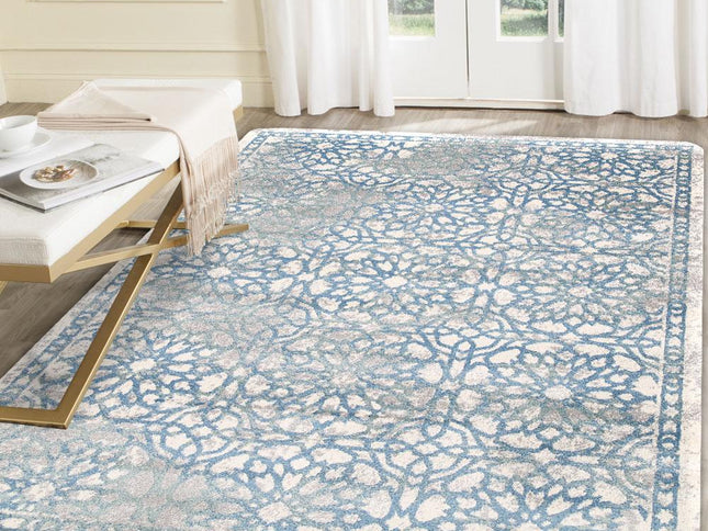 Matisse Blue Demask Rug