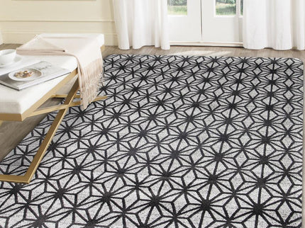Matisse Dark Grey Web Rug