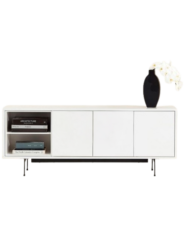 Milan TV Unit 1.5m - White