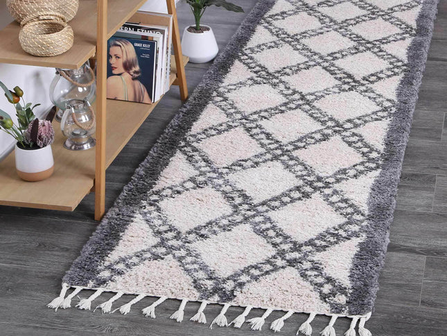 Kasbah Odi Tribal Cream & Grey Rug