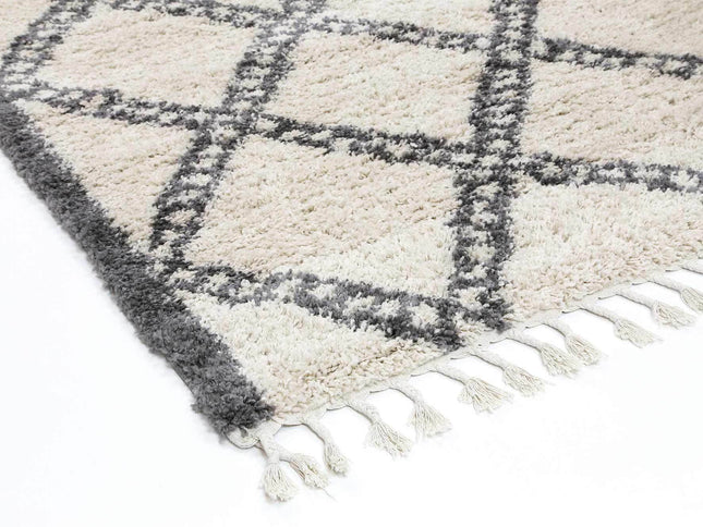 Kasbah Odi Tribal Cream & Grey Rug