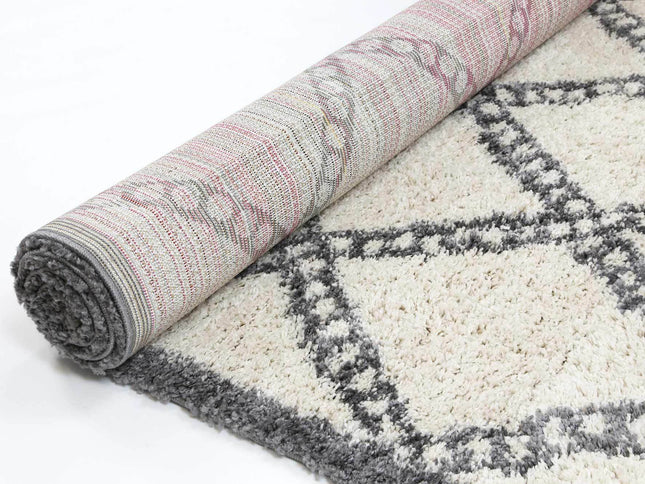 Kasbah Odi Tribal Cream & Grey Rug