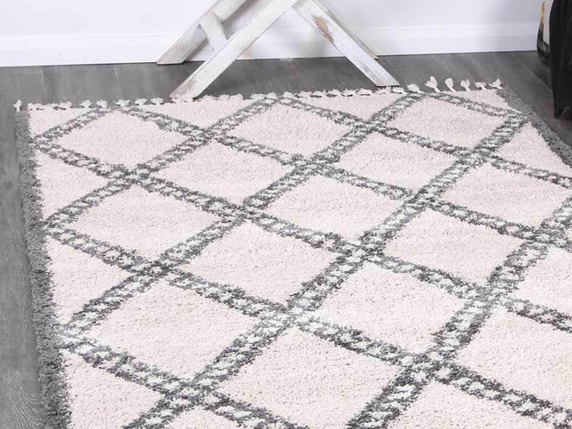 Kasbah Odi Tribal Cream & Grey Rug