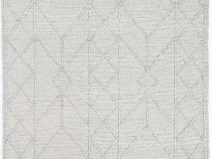 Himalaya Interweave Tribal Grey Wool Rug