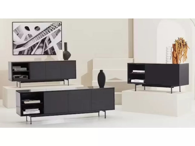 Milan TV Unit 1.2m - Black