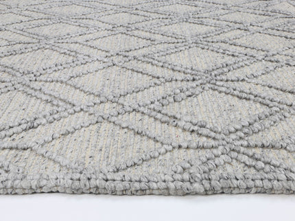 Himalaya Cobblestone Tribal Grey Wool Rug
