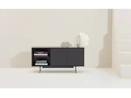 Milan TV Unit 1.2m - Black