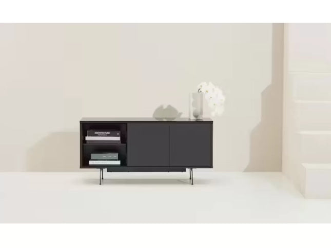 Milan TV Unit 1.2m - Black