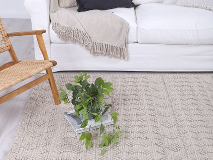 Himalaya Fine Tribal Natural Wool Rug