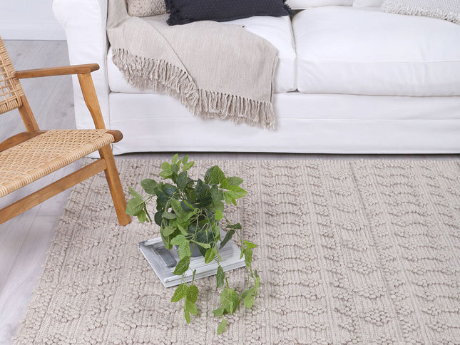 Himalaya Fine Tribal Natural Wool Rug
