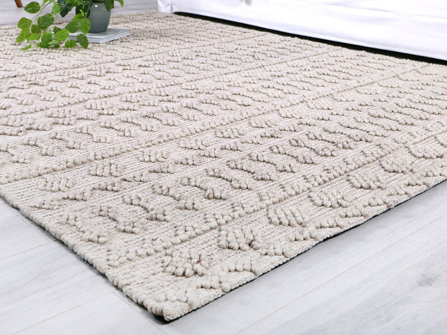 Himalaya Fine Tribal Natural Wool Rug