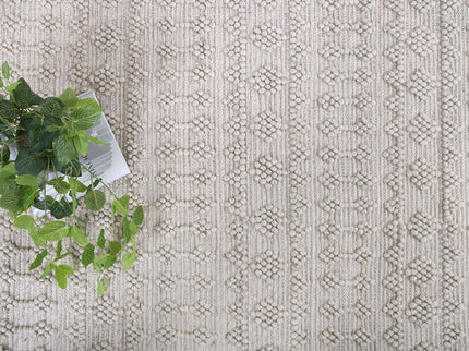 Himalaya Fine Tribal Natural Wool Rug