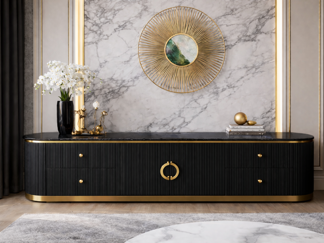 Alisa TV Unit - Black