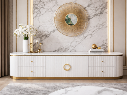 Alisa TV Unit - White