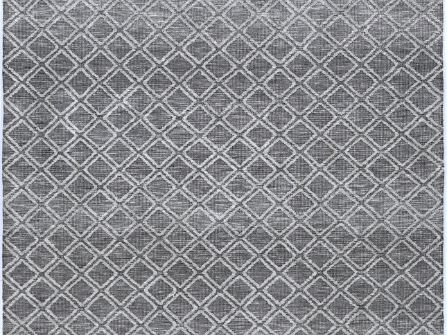 Amritsar Ajnala Grey Cotton Blend Rug