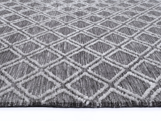 Amritsar Ajnala Grey Cotton Blend Rug
