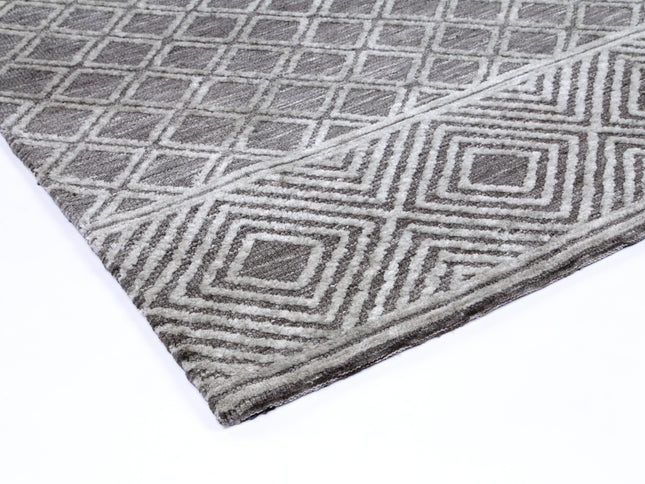Amritsar Ajnala Grey Cotton Blend Rug