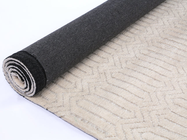 Amritsar Attari Cream Cotton Blend Rug