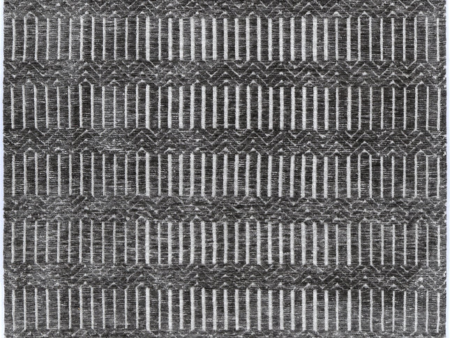 Amritsar Attari Grey Cotton Blend Rug