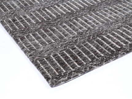Amritsar Attari Grey Cotton Blend Rug