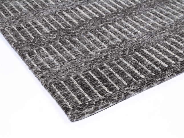 Amritsar Attari Grey Cotton Blend Rug