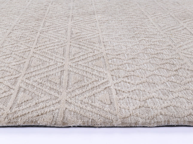 Amritsar Ramdass Cream Cotton Blend Rug