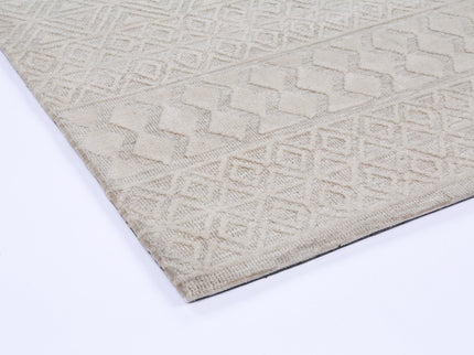 Amritsar Ramdass Cream Cotton Blend Rug