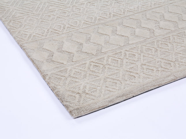 Amritsar Ramdass Cream Cotton Blend Rug
