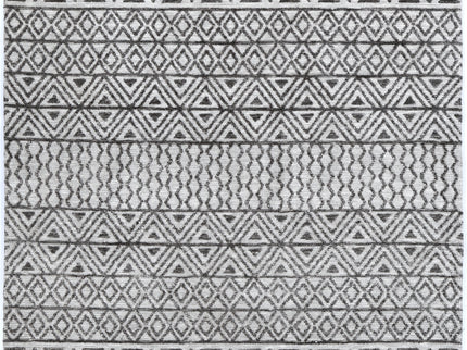 Amritsar Ramdass Grey Cotton Blend Rug