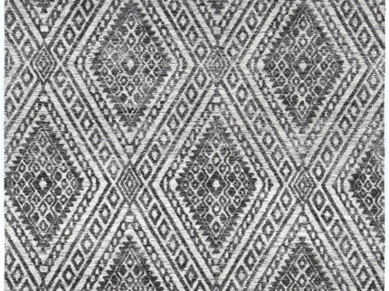 Amritsar Majitha Charcoal & Beige Cotton Blend Rug