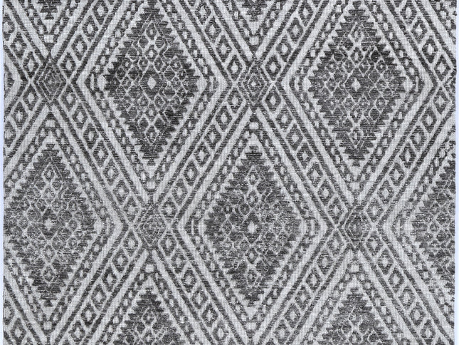 Amritsar Majitha Grey Cotton Blend Rug