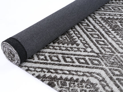 Amritsar Majitha Grey Cotton Blend Rug