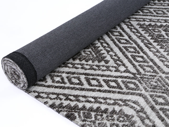 Amritsar Majitha Grey Cotton Blend Rug